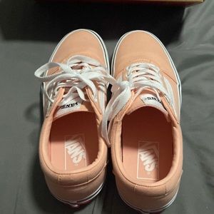 Selling Peach Vans. Size 7.